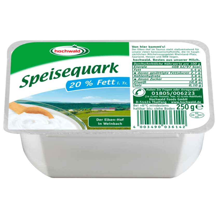 Hochwald Speisequark 20% 250g